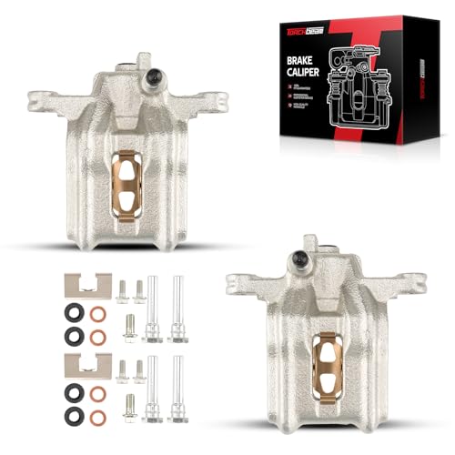 Image of Torchbeam Rear Brake Calipers Set for Honda 2002-2004 CR-V, Honda 1995-1998 Odyssey, Acura 1991-1995 Legend, Acura 1996-1998 RL, Rear Left and Rear Right Calipers Replace # 191448+191449