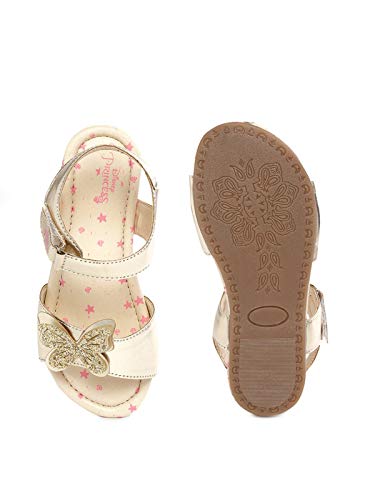 Image of Disney girls Princess By Toothless Kids Girls Gold Fashion Sandal Fashion Sandals