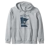 Vintage Lisa Demuth for Minnesota Governor 2026 Zip Hoodie