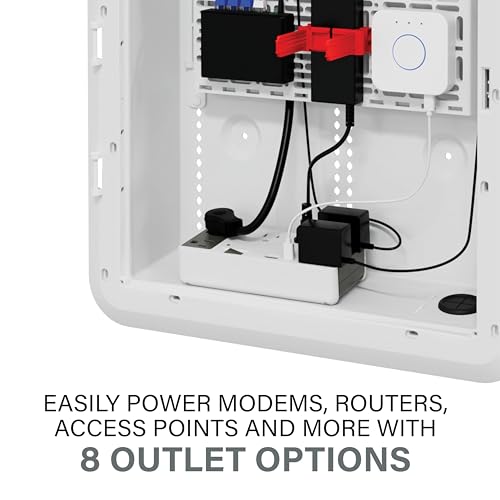 On-Q 6 Outlet Enclosure Surge Protector with One USB-A and One USB-C by On-Q - Image 8