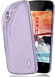MoEx Coque Aero Compatible avec LG Google Nexus 4 - Coque en Silicone, Coque de Protection Transparente pour téléphone Portable Ultra Fine, Violescent