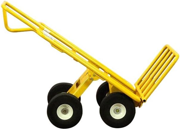 Carretilla Multi-Mover pesada de acero con ruedas inflables miniatura 4