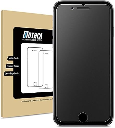Mothca iPhone Vetro temperato Matte Proteggi schermo Film Opaca Anti-Riflesso Anti-impronte digitali Anti-graffi Durezza Tempered Glass Screen Protector Pellicola Protettiva 6 6S 