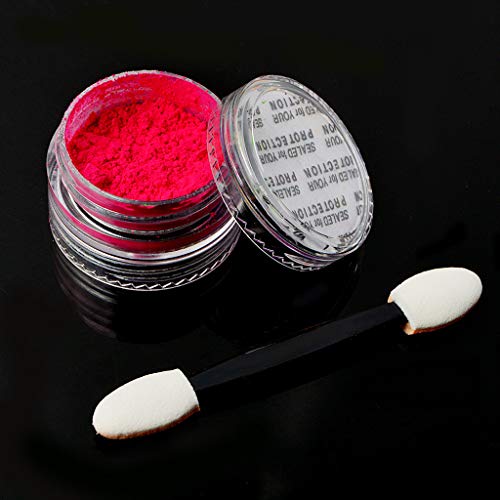 Sunlucky Dip Powder Nail Kit 6 Colors Dipping Powder Kit Dip Powder Kit Glitter French Nail Dip Nail Kit Colorful Dip Powder Starter Kit - Glow In The Dark Fluorescent Nail Dipping Powder,Multi Color #TOP4