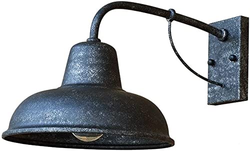 Lámpara de pared impermeable IP65 con diseño industrial de cuello de ganso 4