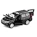 Modelos de Autos, 1:32 Aleación de Escala Pull Back Model 2019 para Toyota para Overbearing SUV Simulación de vehículos de Metal Fuera del vehículo y luz para niños Boys Girls Regalo, WQQWQQQ-8521.