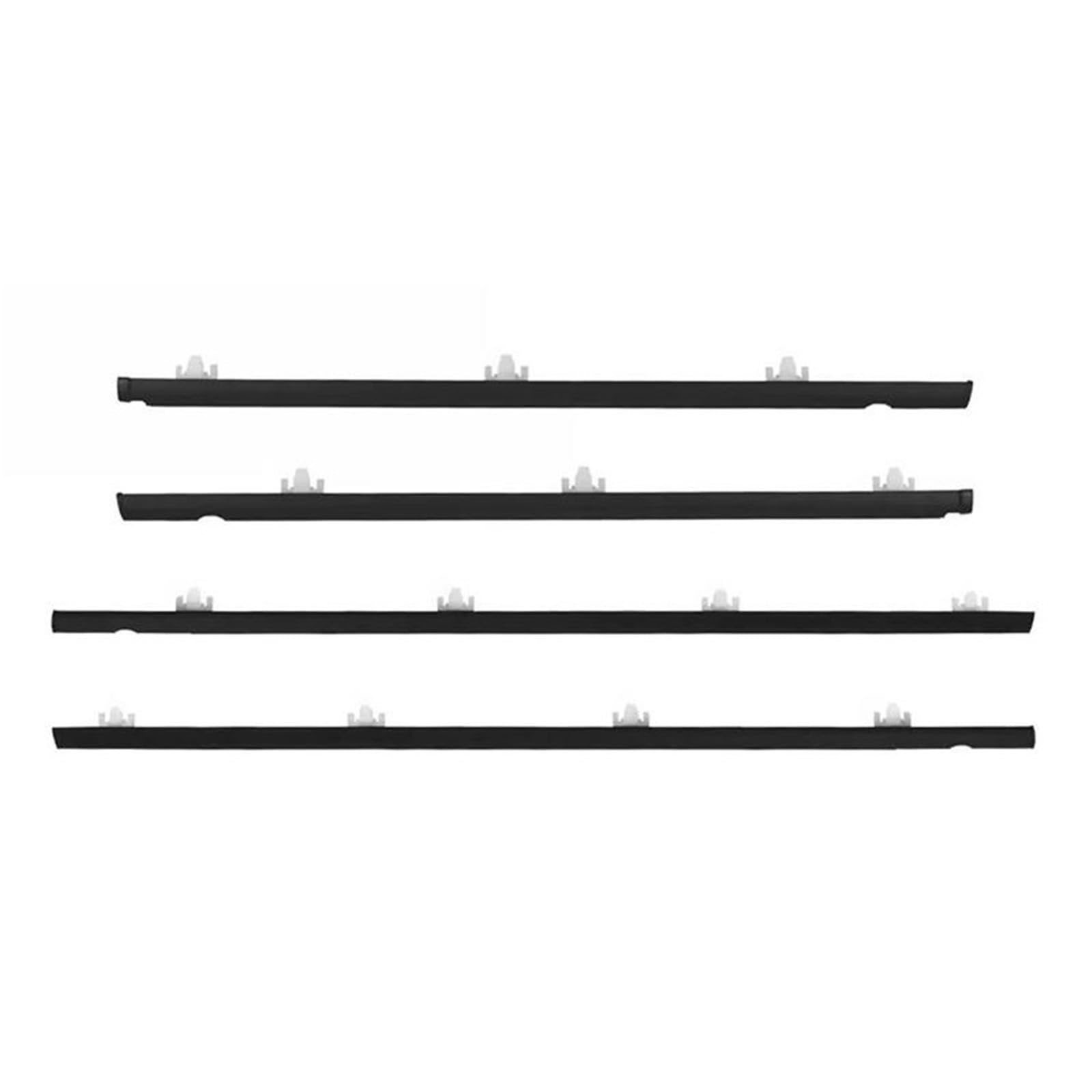 Jbpihzt One Color 80820-50Y01 For Nissan For Sentra B13 For Tsuru For Sunny Sedan 1990-1994 4 Door Window Weatherstrip Belt Glass