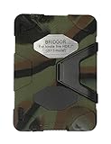 Kindle Fire Hdx 7'' Case, Kindle Fire Hdx 7 Inch Cover for Kindle Fire Hdx 7 Inch(2013 Model) Silicone Plastic Dual Pretective Back Cover Kid Proof Military Duty Case with Stand Rain Proof Dust Proof Shockproof Army Camo Silicone and Black Pc Resin Material