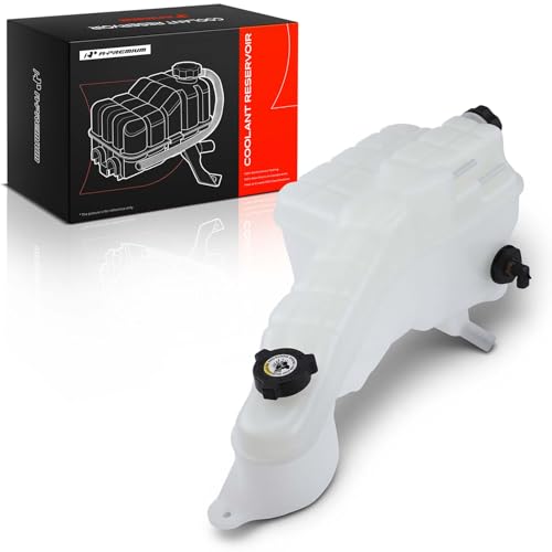 A-Premium Engine Coolant Overflow Recovery Reservoir Tank [w/Cap & Sensor] Compatible with Freightliner M2 106 2012-2019, M2 112 2012-2017, Replace # A0528531000