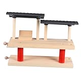 Accessoires de modèle de chemin de fer : ce modèle de plate-forme de train de simulation est conçu pour résister à des heures de jeu, offrant des années de plaisir, de plate-forme de gare pour les enfants