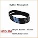HTD 3 Meters Belt Length 402 405 408 411 414 417 420 423 426 429 432 435 438 441 444 447 450 453 456 459 462mm Width 6/10/15mm(426mm-3M-(142 Teeth),1PC_3)