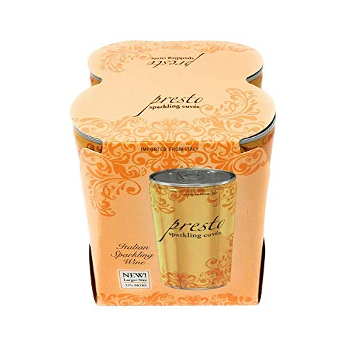 Presto, Sparkling Cuvee, 4pk, 250ml Cans, 11% Abv