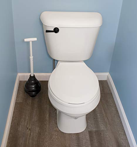 Korky 99-4A 99-1Am Beehive Max Universal Fits All Old And New Powerful Plunge-Easy Grip T-Handle-Made In Usa Toilet Plunger, Black #TOP6