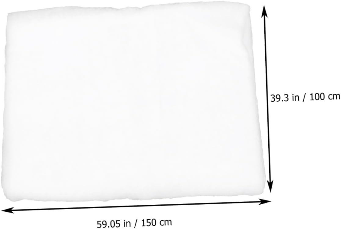 Cabilock 2pcs Artificial Snow Blanket for Christmas Decor Village Scene Craft Material Safe for Boys and Girls