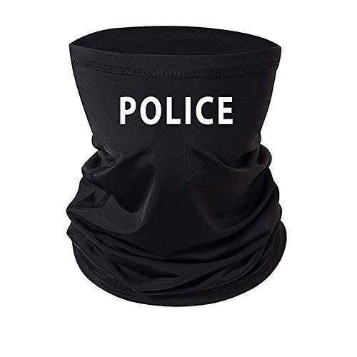 Southern Sisters Police Neck Gaiter In Black
