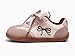 Haloumoning Girls Sneakers Cute Bow Non-Slip Walking Shoes Tennis Outdoor Running Shoes Pink