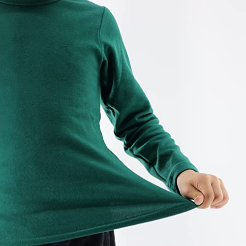 Image of POBIDOBY Toddlers Long Sleeve T-Shirt Soft Cotton Top Tees for Girls and Boys 1-Pack