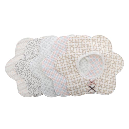 Bavoirs bébé imperméables coton anti-tache pour protéger les vêtements pendant le sevrage