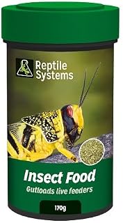 Reptile Systems À La Carte Insect Food – 2.1 oz Dried Insect Blend for Reptiles, Amphibians & Insectivores – Encourages Natural Feeding – Ideal for Supplemental Diet Use