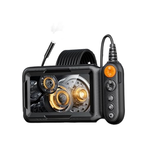 内視鏡 5インチ内視鏡検査カメラ8mm 1080Pビデオ工業用内視鏡カメラ8LED防水シングル 対応可能 家電点検、機械検査、自動車、配管修理、下水道・排水検査などに対応 (