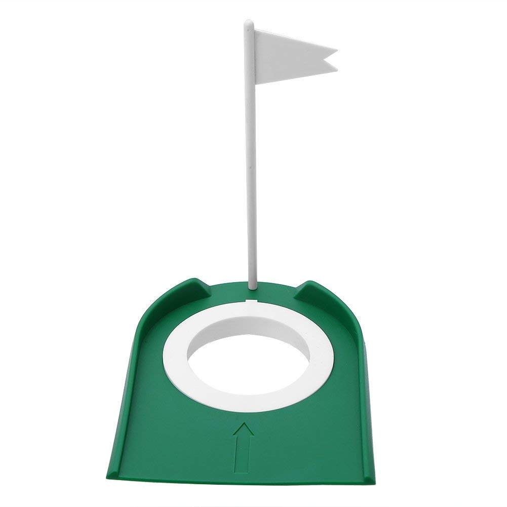 SOONHUA Tapis de Golf Intérieur/Green Putting Practice Cup Golf Putting Trou Aides à La Formation Plastique Practice Putting Indoor & Outdoors