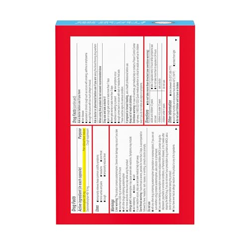 Tylenol Daytime Cold & Flu Liquid Gels, 325 mg Acetaminophen, 24 ct - image 7