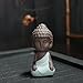 UOON Cute Small Buddha Statue Monk Figurine Outdoor Home Decor - 4pcs