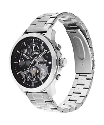 Tommy Hilfiger Men Black Dial Quartz Multifunction Watch-NETH1710477 - Image 2