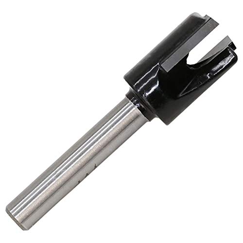 Lcuih-SK Vástago de la bisagra ESCOPLEADORA Router bit con vástago del Cortador Tenon de Corte for Trabajar la Madera Herramientas 6mm 1pc, Suave Afilado