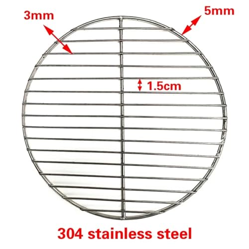 Grille de cuisson ronde durable en acier inoxydable 304 haut de gamme