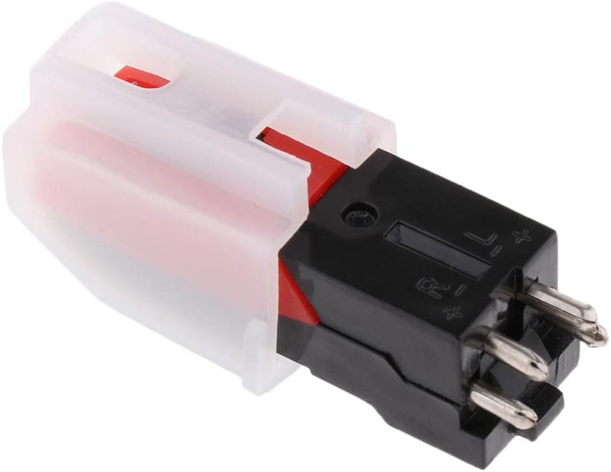 VELURA Turntable Phono Ceramic Cartridge with Needle for Vinyl Record Player|1 Piece Vinyl Record Player Needle(Aluminum Rod)| Record Player, Turntable Parts||Consumer Electronics