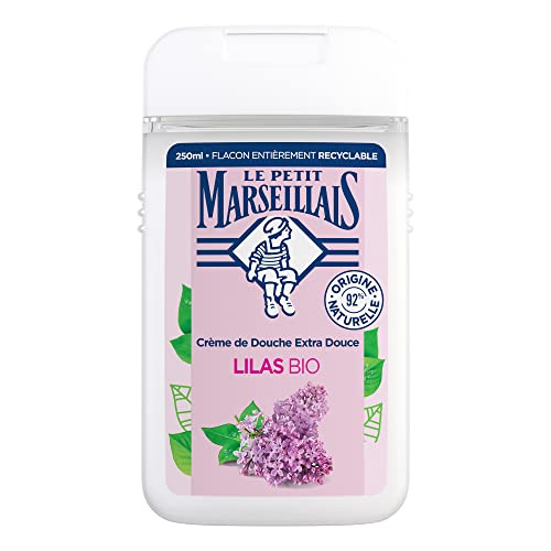 Le Petit Marseillais Douche & Bain Crème Extra Doux, Lilas, 250ml (l'emballage peut varier)