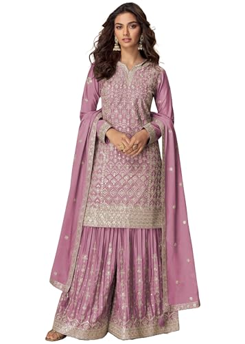 Sharara 15191 soie chinoise indienne : l'alliance de la tradition et du prestige pour rayonner