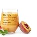 HAYOOU Retirement Gift,Personalized Retired Gifts for Woman,Men,Funny Retired Gifts for Boss,Coworker,Friends 15 Oz Wine Glass