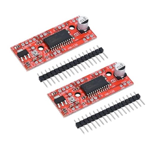 2 pezzi A3967 Stepper Motor Drive Board EasyDriver Stepper Motor Driver EK1204 Raspberry Pi Robot