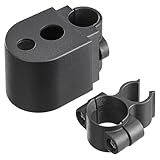 PERFORMANCE HEALTH Walking Stick Holder for Wheelchair – Cane Holder & Carrier – Mobility Aid for Elderly, Disabled & Handicapped – Secure Clip & Cup System – Lightweight Plastic