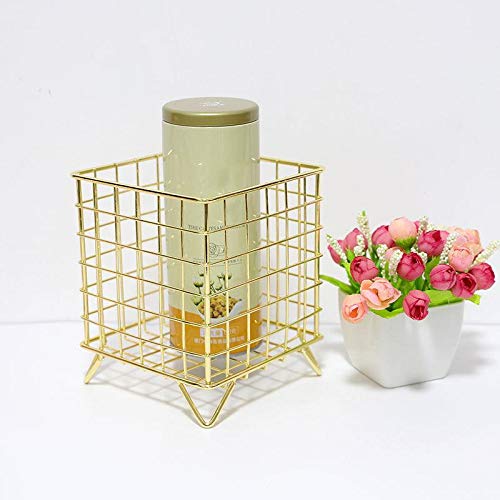 Amazon.co.jp: Drawihi 北欧 ワイヤーバスケット大容量 スチール