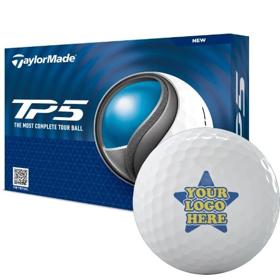 2024 Taylormade TP5 Custom Logo Golf Balls