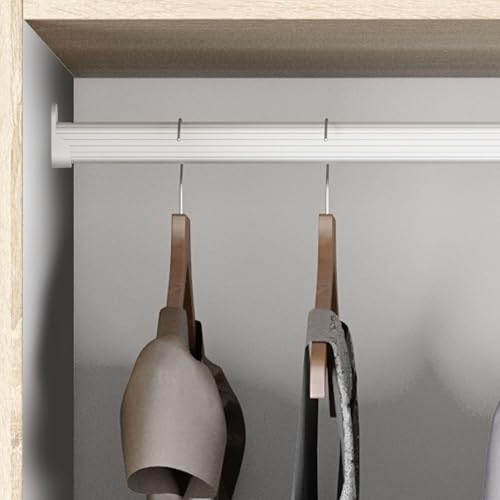 Variante de Habitdesign armarios baratos Blanco Artik y Roble Canadian 81×180×52 cm