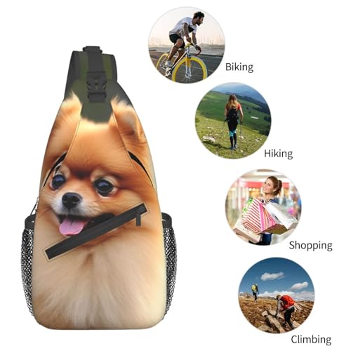 Mochila cruzada deportiva para hombres y mujeres miniatura 6