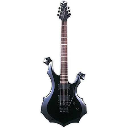 Amazon Com Esp Edwards Ek 105ga Black Dir En Grey Kaoru Ganesha Mode Japanese Electric Guitar Japan Import Musical Instruments