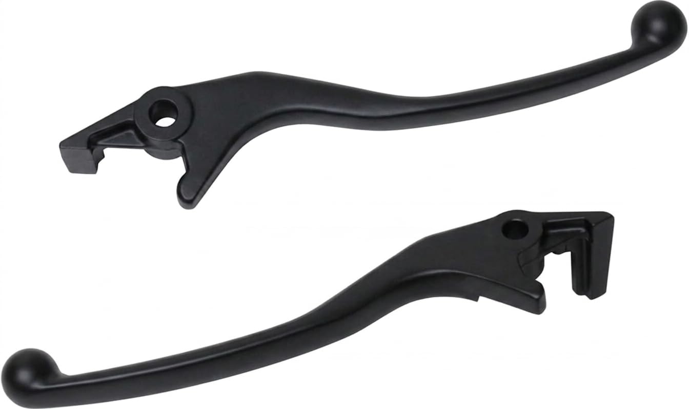 Generico Coppia Leve Freno Destra Sinistra NERO OPACO per Honda SH 125 150 300 350 dal 2010 al 2025