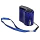 USB-Handkurbel-Telefonladegerät, Tragbares Mobiltelefon-Notfallladegerät für Outdoor-Wandercamping, 3 Bis 8 Stunden Standby-Zeit, Kurbelbetriebenes Smartphone-Ladegerät mit (Blue)