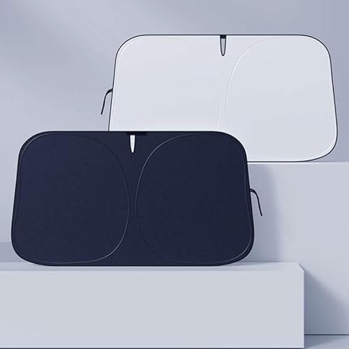 YITOJN Car Front Windshield Sun Shade for Renault Kiger 2021-2024, Windshield Sunshade Block UV Rays Foldable Keeps Your Vehicle Cool Protection Car Interior Accessories