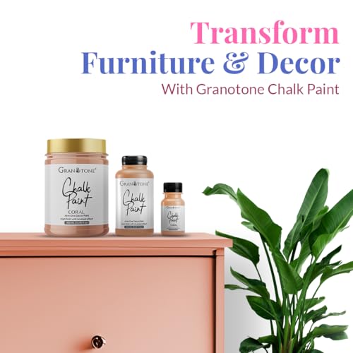 Image of GRANOTONE Chalk Paint Coral 250 ml Matte Finish