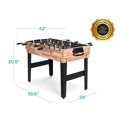 Zestaw stołowy do pokoju gier 10 w 1, piłkarzyki, pingpong, szachy