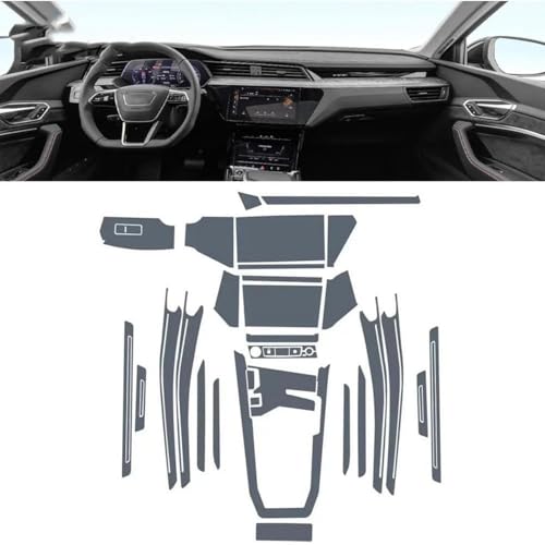 Protection ecran navigation GPS Audi e-tron film TPU transparent - 2