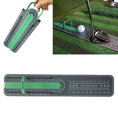 Golf Precision Distance Putting Drill Golf Putting Training Aid Putter Practice