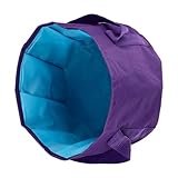 GALPADA Faltbarer Fußbad Eimer Leicht zu Verstauen und Bruchsicher 15l aus Oxford Stoff und Peva für Familiengebrauch und Outdoor Fußbäder