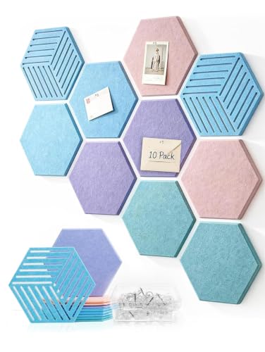 Hexagon Cork Board Tiles